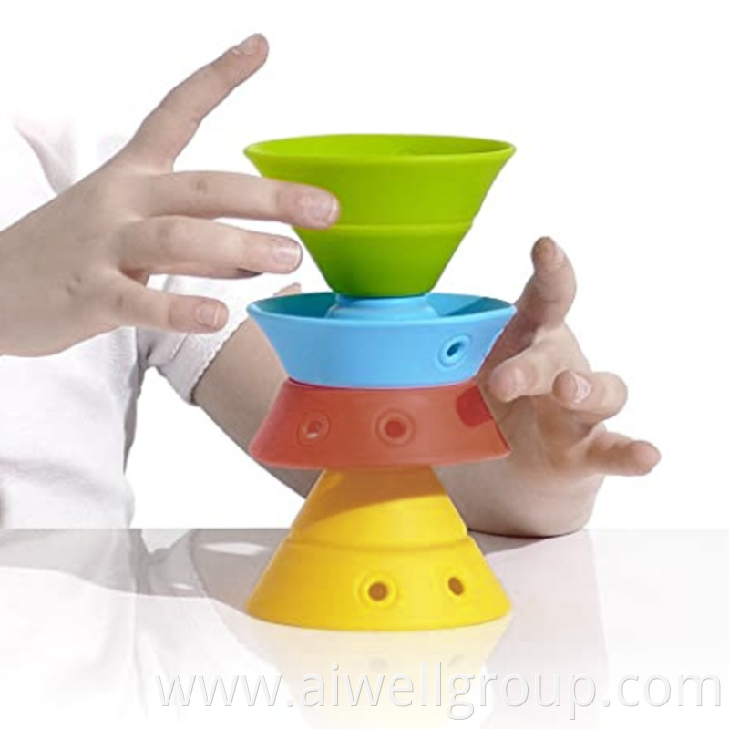 silicone stacking toys